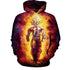 Cross-border goods Dragon Ball series 3DDigital printing Sports hoodiecosplayAnime peripheral