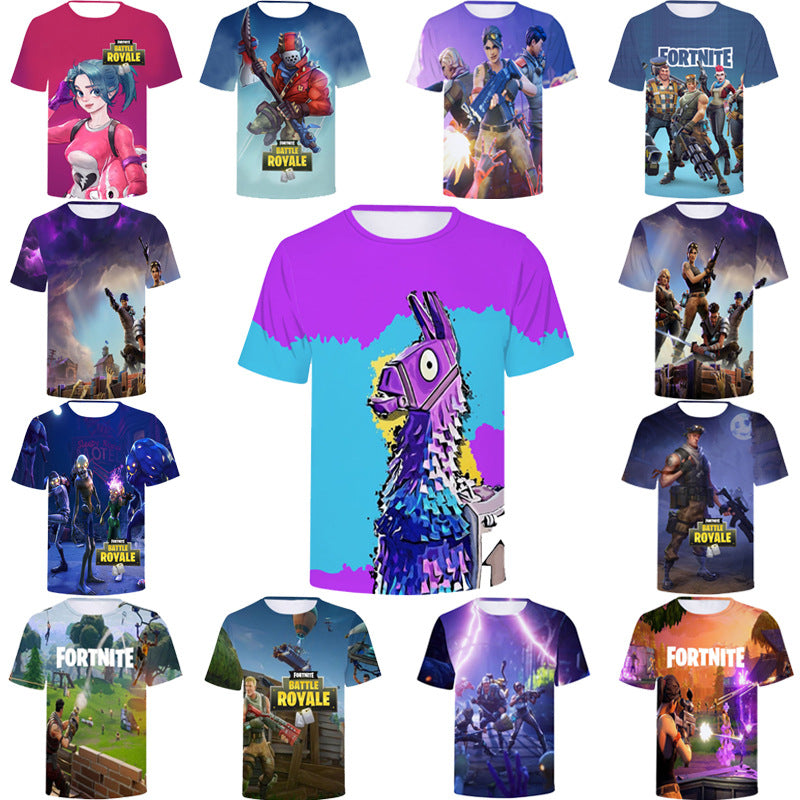Fortnite 3D T-Shirt – T-Shirt Unisex - product image 1