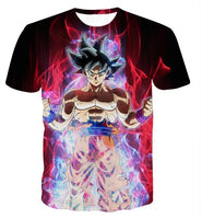 Dragon Ball Z Super 3d T Shirt Unisex Digital Printed T-shirt