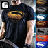 Fitness T-shirt Gym Super Hero Printed T Shirt