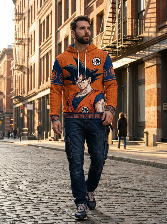 Dragon Ball Z 3D Printed Hoodie - Premium Anime Cosplay Sweatshirt