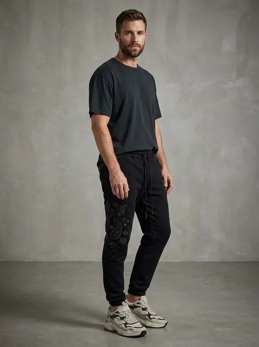 Amiri Luxury Embroidered Cotton Joggers - Premium Streetwear Sweatpants