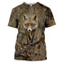 Camouflage Hunting Animal 3D T-Shirt