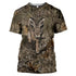 Camouflage Hunting Animal 3D T-Shirt