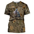 Camouflage Hunting Animal 3D T-Shirt