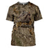 Camouflage Hunting Animal 3D T-Shirt