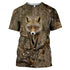 Camouflage hunting animals 3D T-shirt