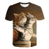 Cat Girls  Animal 3D T Shirt