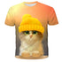 Cat Girls  Animal 3D T Shirt