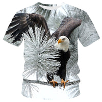 Eagle Flame Phoenix Animal 3d Printed T Shirt
