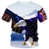 Eagle Flame Phoenix Animal 3d Printed T Shirt