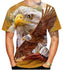 Eagle Flame Phoenix Animal 3d Printed T Shirt