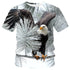 Eagle Flame Phoenix Animal 3d Printed T Shirt