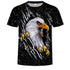 Eagle Flame Phoenix Animal 3d Printed T Shirt