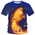 Eagle Flame Phoenix Animal 3d Printed T Shirt