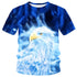 Eagle Flame Phoenix Animal 3d Printed T Shirt