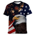 Eagle Flame Phoenix Animal 3d Printed T Shirt