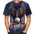 Eagle Flame Phoenix Animal 3d Printed T Shirt