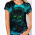 Women 3D Cat Printed T Shirts