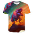 yrannosaurus Dinosaur anime T Shirt