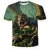 yrannosaurus Dinosaur anime T Shirt