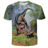 yrannosaurus Dinosaur anime T Shirt