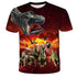 yrannosaurus Dinosaur anime T Shirt