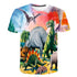 yrannosaurus Dinosaur anime T Shirt