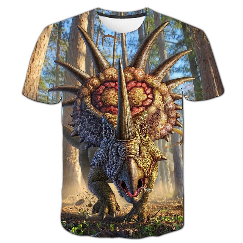 yrannosaurus Dinosaur anime T Shirt