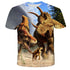 yrannosaurus Dinosaur anime T Shirt