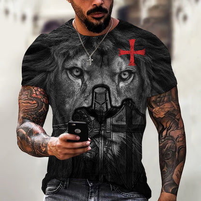 Lion Aninal 3D T-Shirt - product image 2