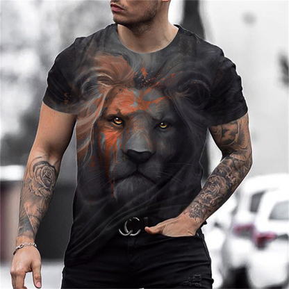 Lion Aninal 3D T-Shirt - product image 5