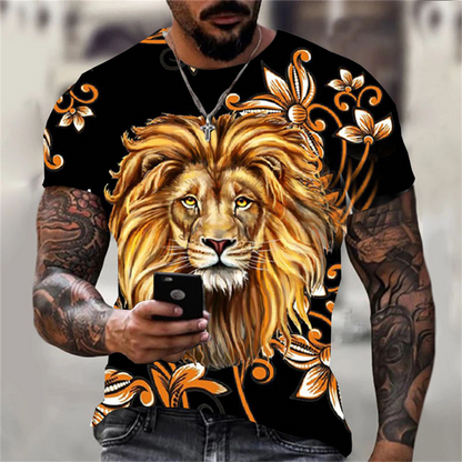 Lion Aninal 3D T-Shirt - product image 73