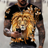 Lion Aninal 3D T Shirt