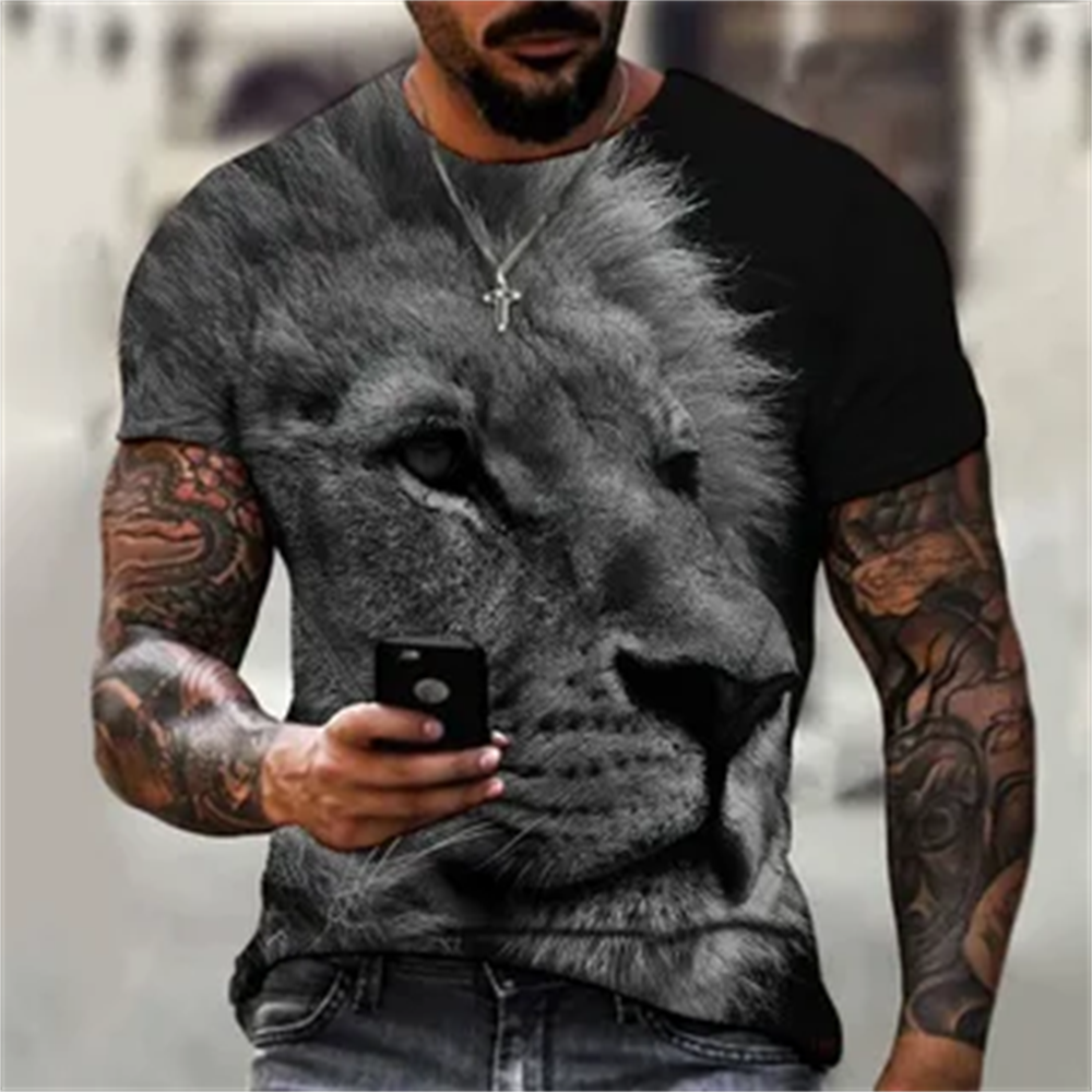 Lion Aninal 3D T-Shirt - product image 50