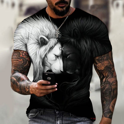 Lion Aninal 3D T-Shirt - product image 12