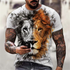 Lion Aninal 3D T Shirt