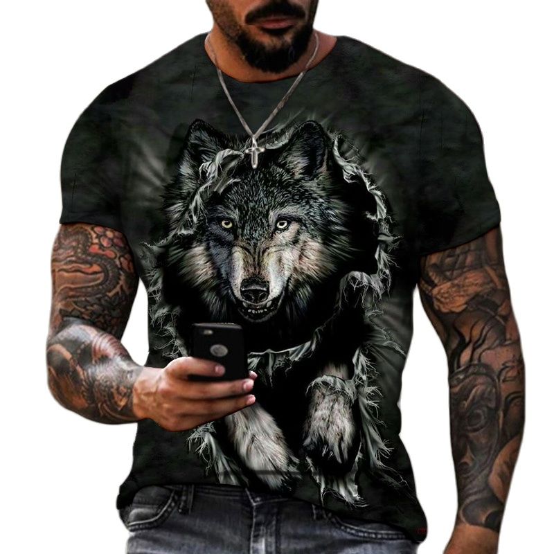 Lion Animal Beast 3D T-Shirt - product image 5