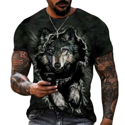 Lion Animal Beast 3D T-Shirt - product image 5