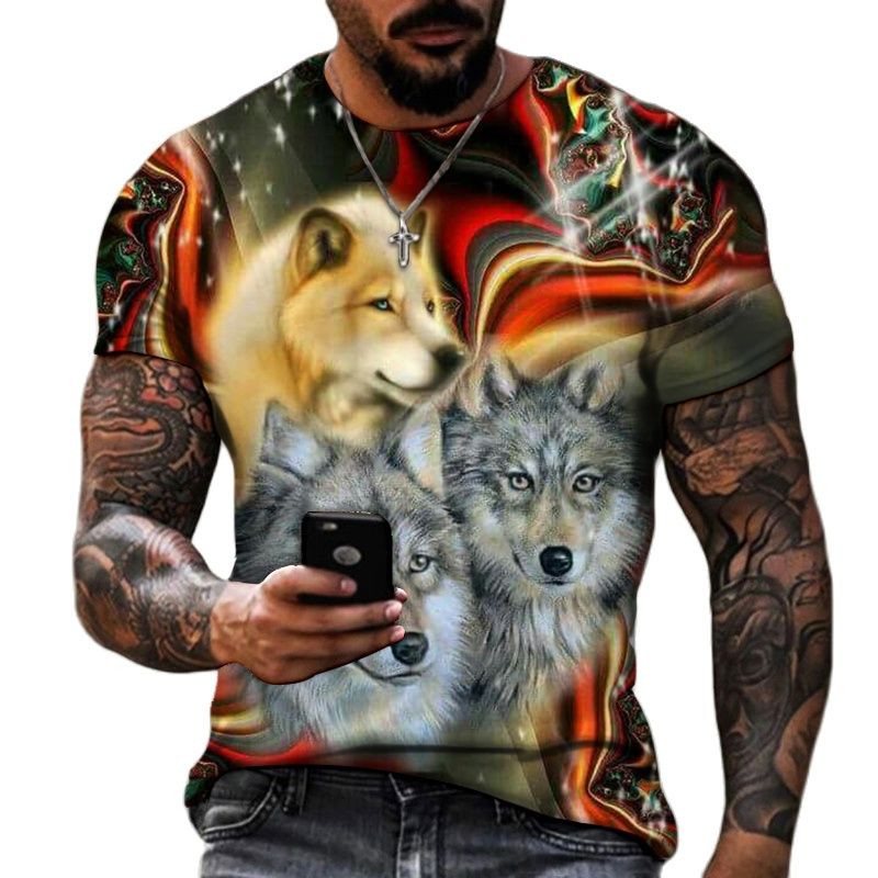 Lion Animal Beast 3D T-Shirt - product image 6