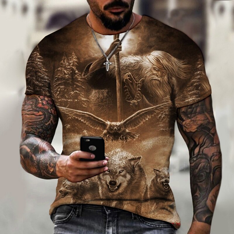 Lion Animal Beast 3D T-Shirt - product image 44