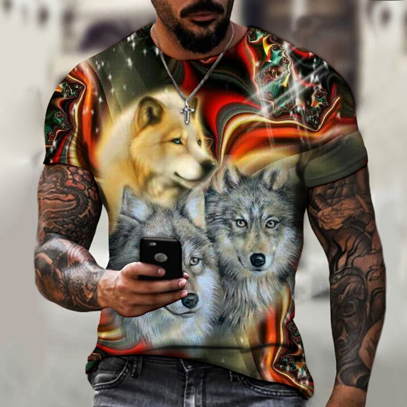 Lion Animal Beast 3D T-Shirt - product image 60