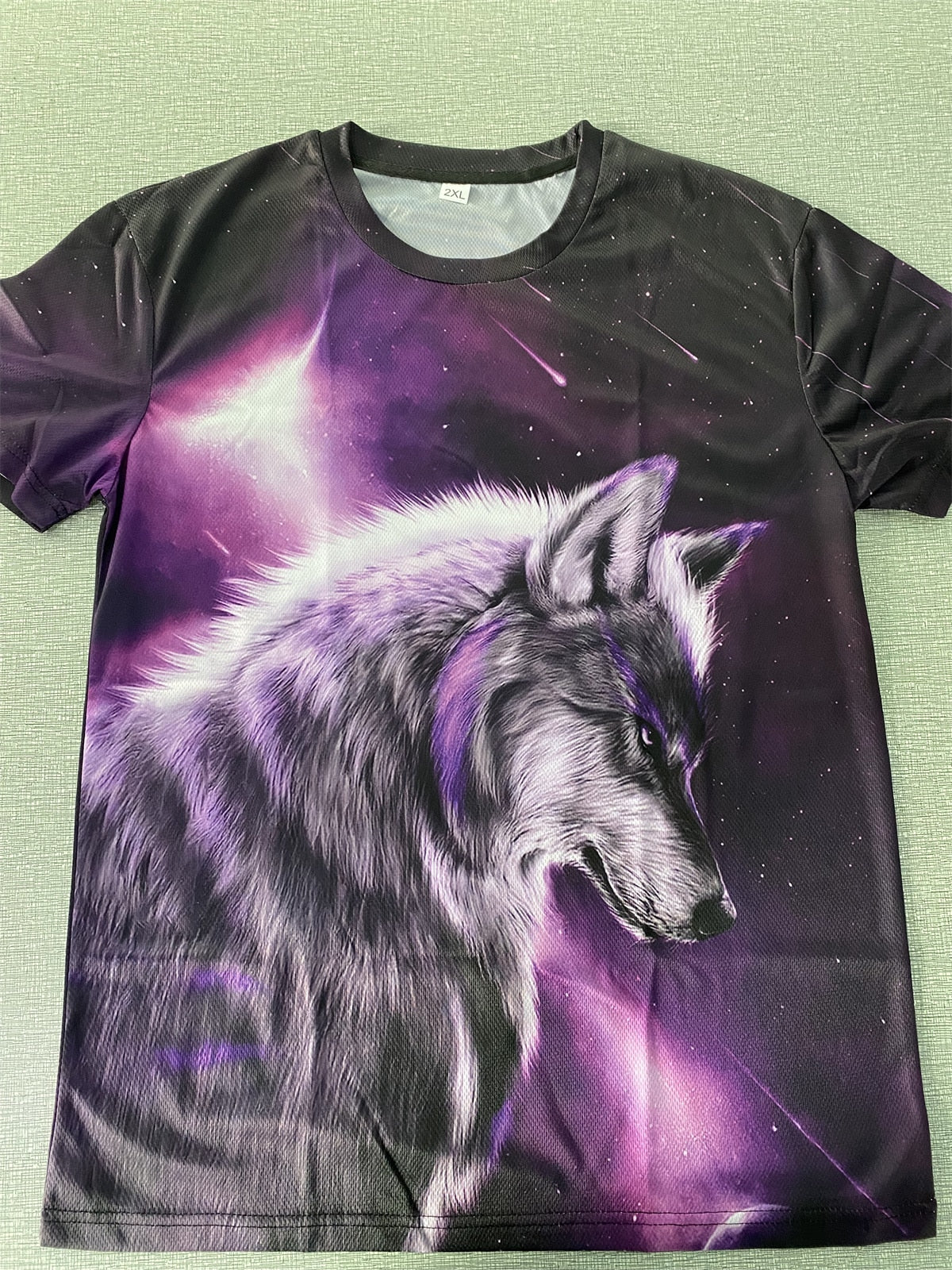 Wolf 3D Printed T Shirt