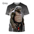 Brazilian Jiu-jitsu Tough Guy Animal T-shirt