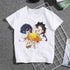 Kimetsu No Yaiba Cotton T Shirt Demon Slayer 3d T-shirt