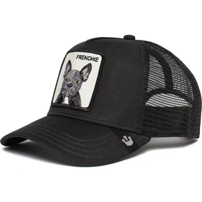 Animal-shaped embroidered baseball cap Trucker Hat