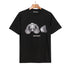 Palm Angel Broken Skull Bear Print T Shirt