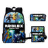 Roblox Schoolbag Lunch box pencil case backpack set