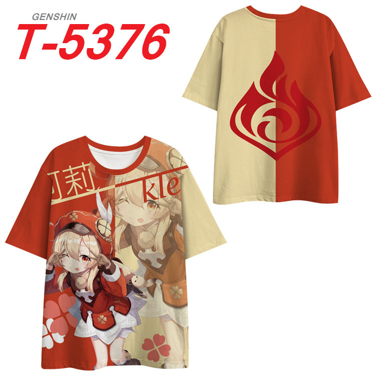 Genshin Impact 3d Printed T Shirt Unisex T-shirt