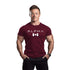 Breathable Sports T-shirt Slim Fit Summer Body Building Gym T Shirt